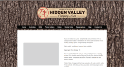 Desktop Screenshot of hiddenvalleycampingarea.com